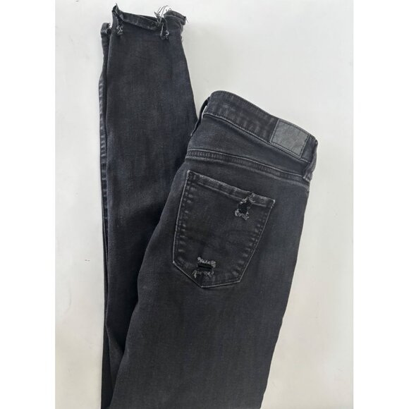 American Eagle Outfitters Denim - Y2K AE Jeggings 8 Next Level Stretch Distressed Grunge Streetwear Rocker Chic